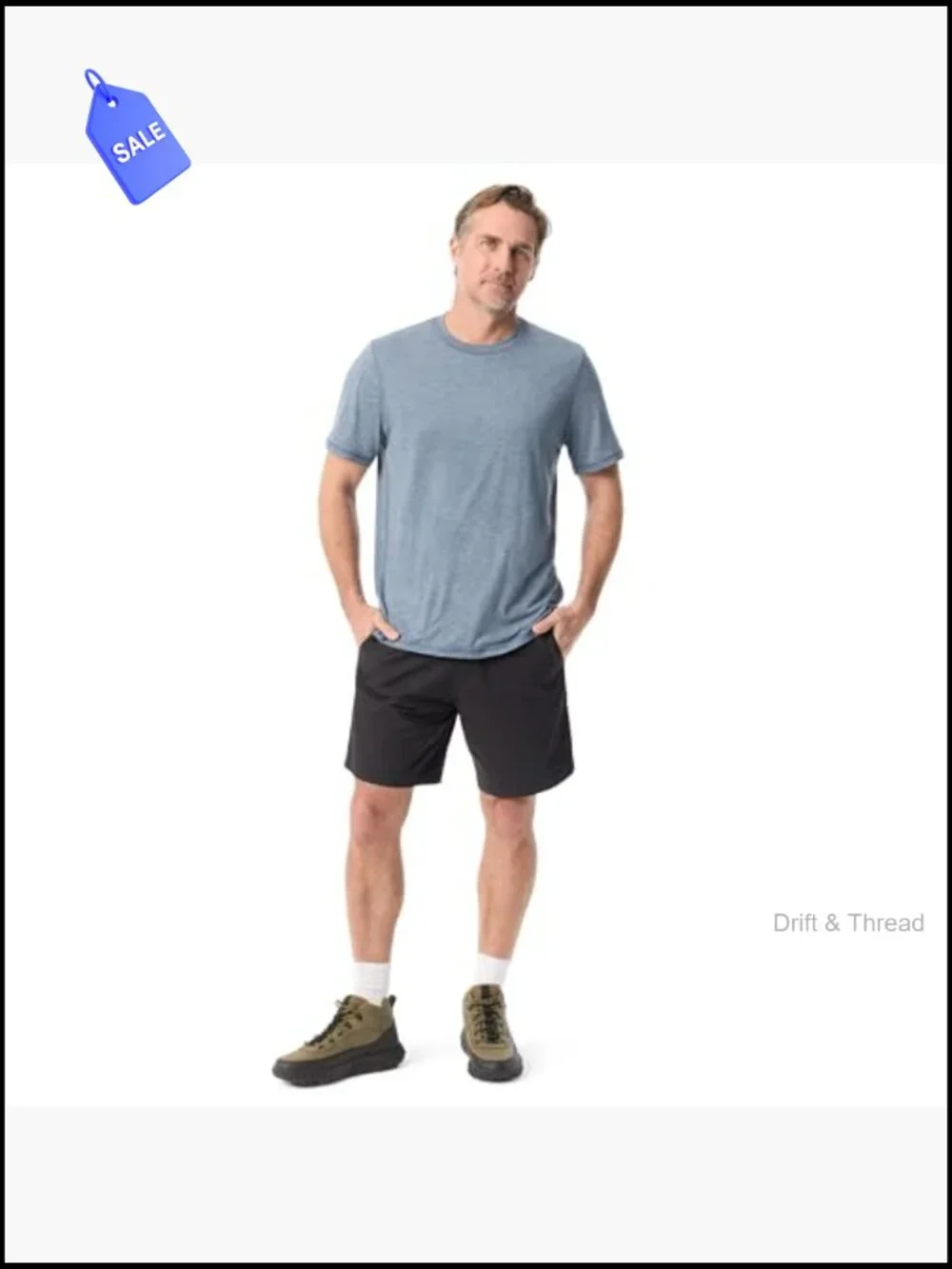 Men's Performance Core Quick Dry Crew Neck Short Sleeve Tee - Stretch Pullover
